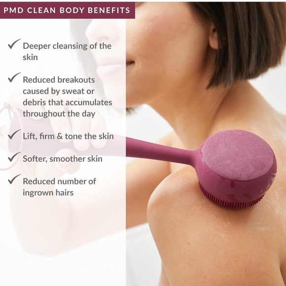 PMD Clean Body - Smart Body Cleansing Device With Silicone Brush - Picture 2 of 10
